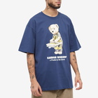 MARKET Men's Random Workshop Bear T-Shirt in Navy