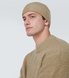 Acne Studios Ribbed-knit wool and mohair-blend beanie