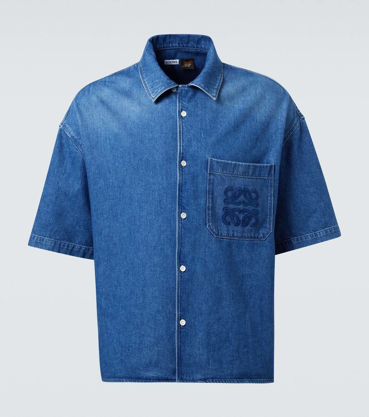 Loewe Paula's Ibiza denim bowling shirt Loewe
