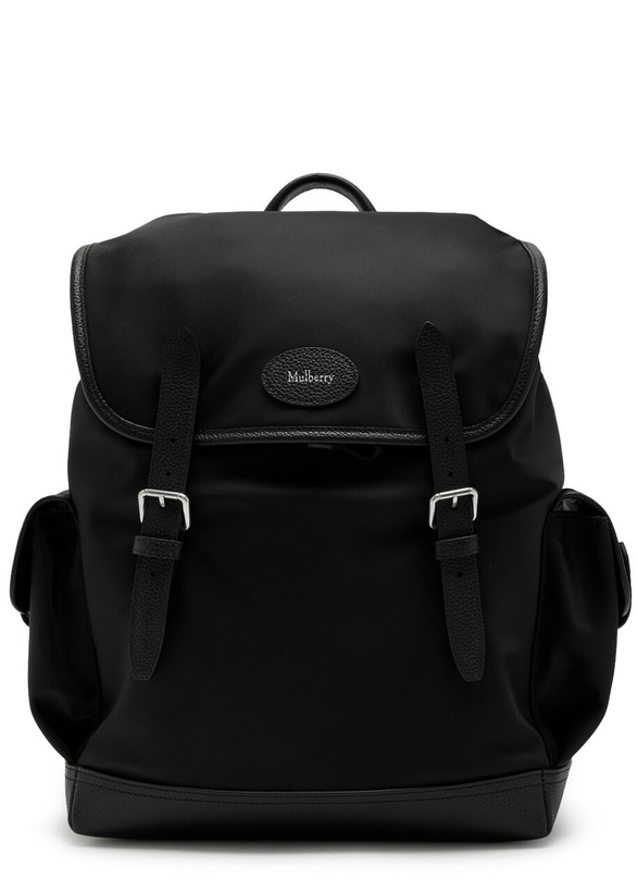 Photo: Mulberry Heritage Nylon Backpack - Black - One Size