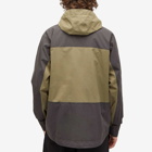 Goldwin Men's PERTEX UNLIMITED 2L Jacket in Deep Charcoal/Nutshell