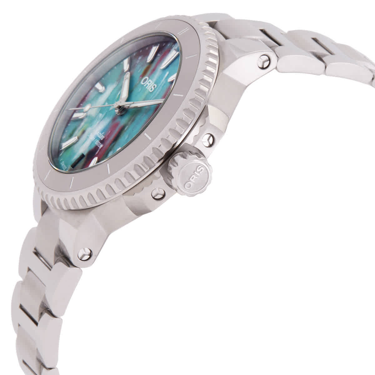 Oris Aquis Date Automatic Ladies Watch 01 733 7792 4150-07 8 19 05P