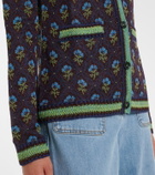 Etro Floral jacquard cardigan