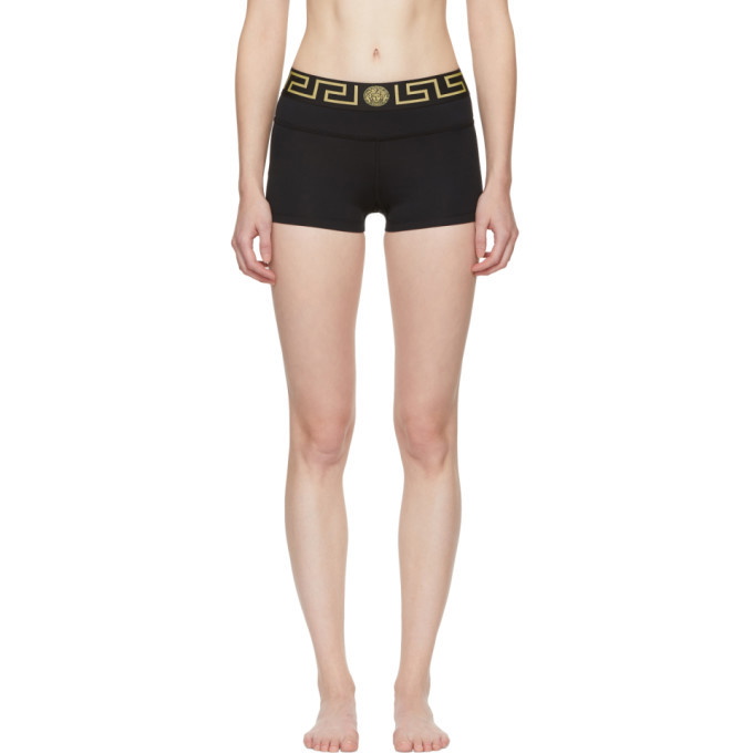 Photo: Versace Underwear Black Medusa Boy Shorts