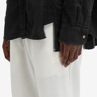 Needles Men's Zipped Sweat Pant in Off-White