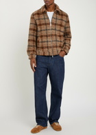 Wax London Heath Checked Wool-blend Jacket Multicoloured 1