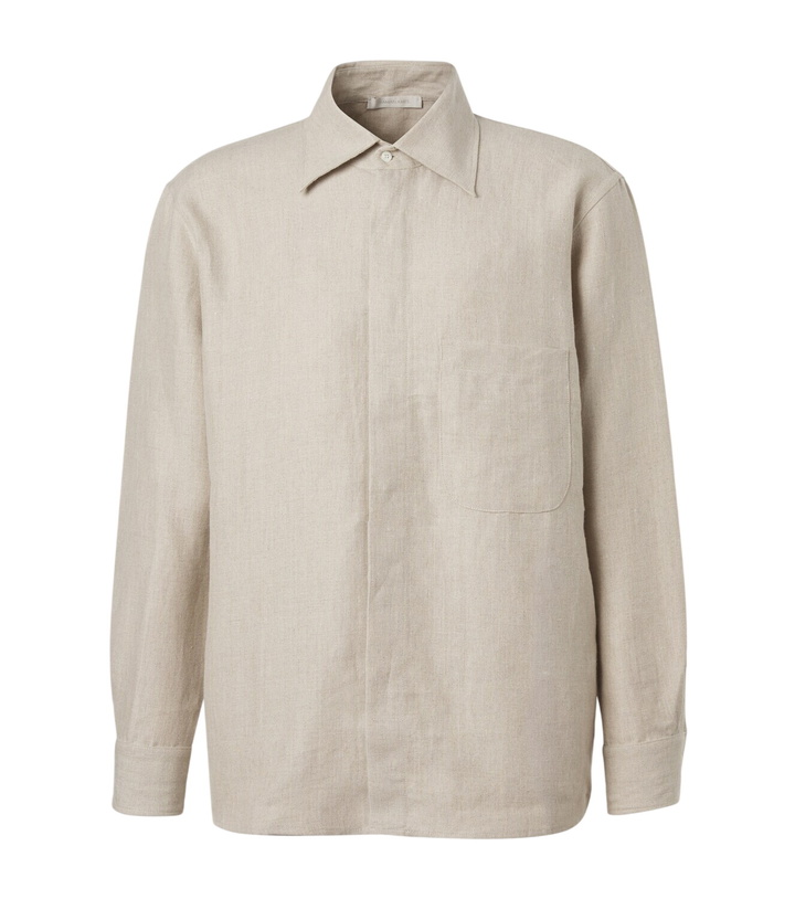 Photo: Saman Amel Linen overshirt