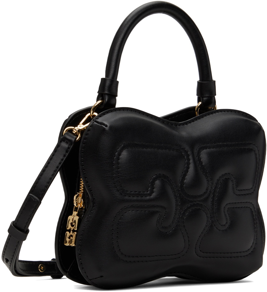 GANNI Black Small Butterfly Crossbody Bag GANNI