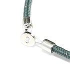 Miansai Men's Nexus Rope Bracelet in Opal/Steel