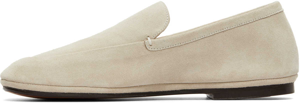 LEMAIRE Beige Outdoor Slipper Loafers