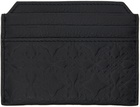 Vivienne Westwood Black Embossed Slim Card Holder