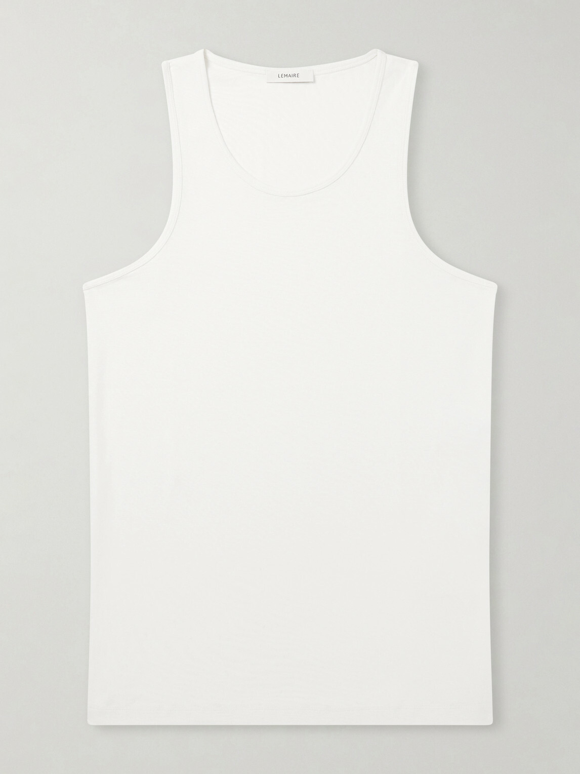LEMAIRE - Cotton-Jersey Tank Top - Neutrals