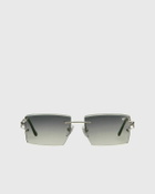 Vintage Frames Vf Icon Drill Mount 24kt White Gold Silver Eyewear