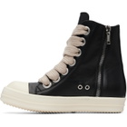 Rick Owens Black Tower Jumbolace Sneaks Sneakers