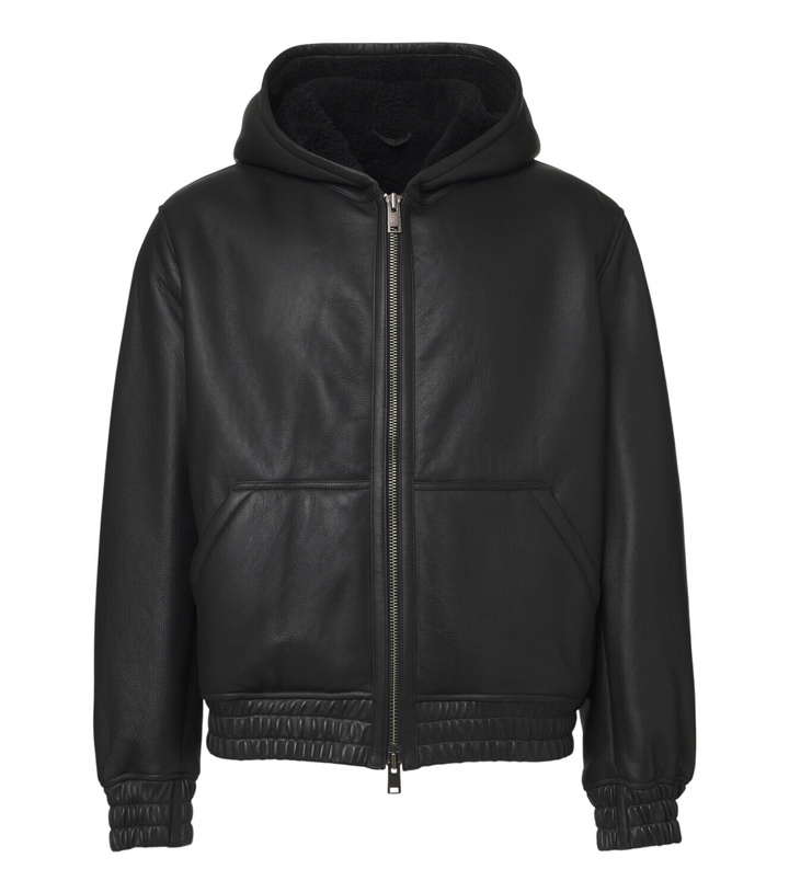 Photo: Arma Malen hooded leather jacket