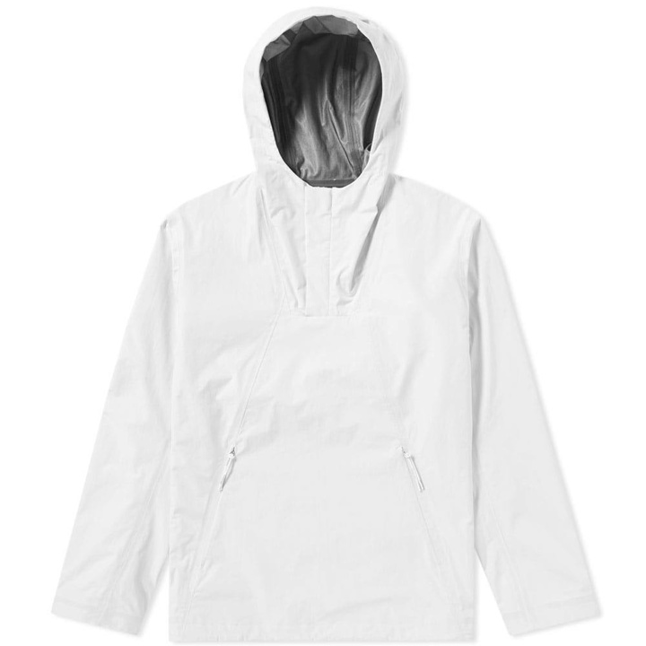 Photo: Norse Projects Ribe Crisps Tech Hooded Jacket White