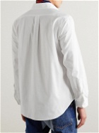 OrSlow - Button-Down Collar Cotton-Chambray Shirt - White