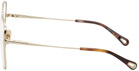 Chloé Gold Square Glasses