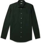 Massimo Alba - Slim-Fit Cotton-Twill Shirt - Green