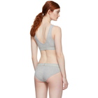 Calvin Klein Underwear Grey Cotton Bralette