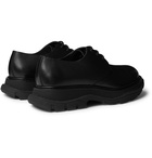 Alexander McQueen - Leather Derby Shoes - Black