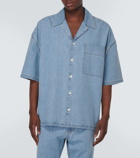 Bottega Veneta Denim bowling shirt