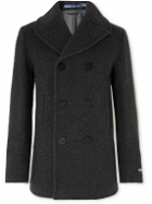 Polo Ralph Lauren - Double-Breasted Melton Wool-Blend Peacoat - Gray