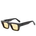 Off-White Sunglasses Off-White Oregon Sunglasses in Black/Yellow 