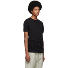 Rick Owens Black Double T-Shirt