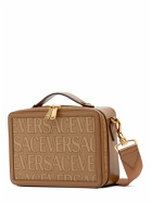 VERSACE - Logo Fabric & Leather Crossbody Bag