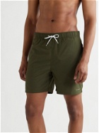 NN07 - Jules Mid-Length Swim Shorts - Green