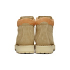 Diemme Beige Suede Roccia Vet Lace-Up Boots