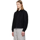Stone Island Black 4100036 David Light-TC_S.I. Ghost Jacket