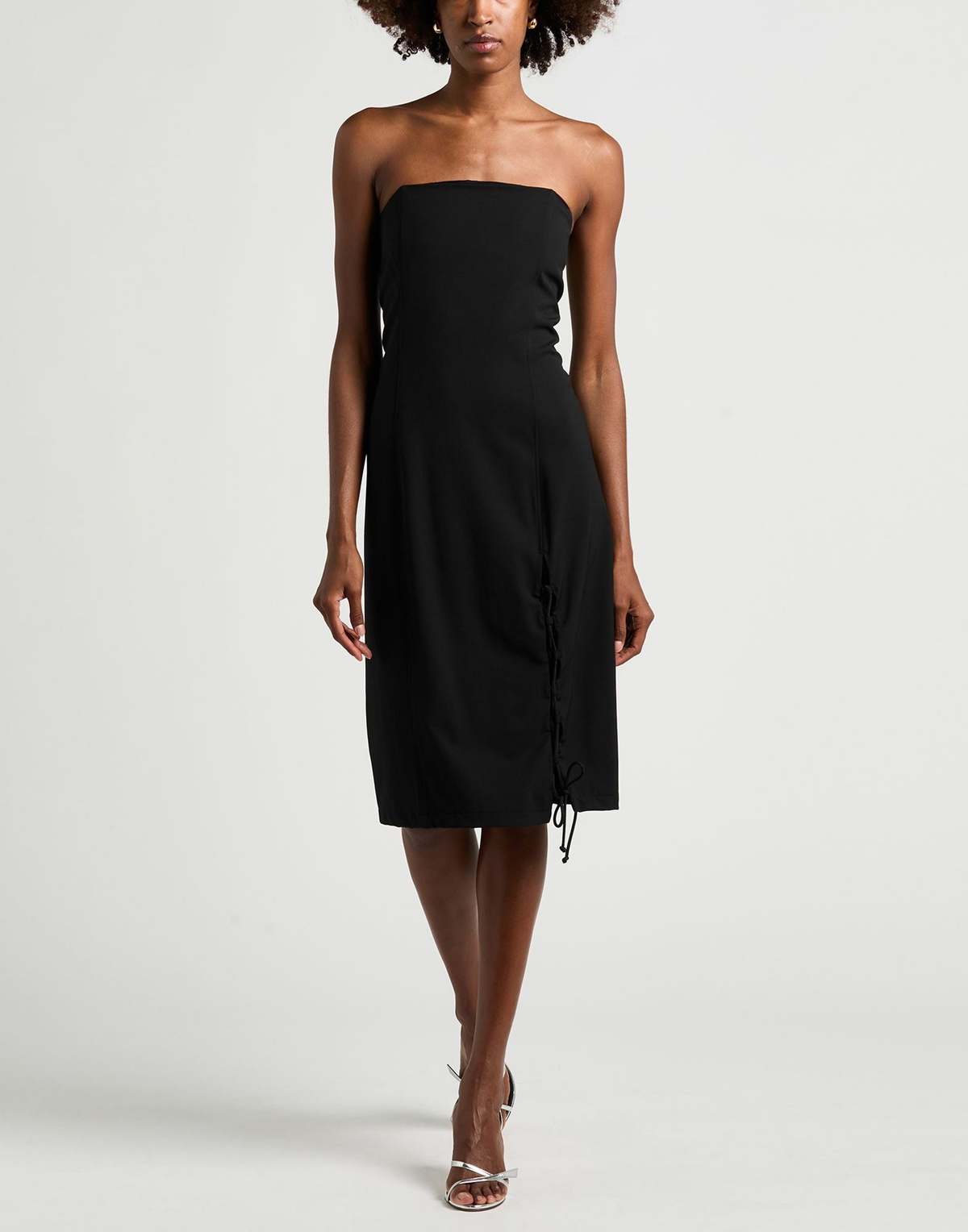 Filippa K Womens Midi dress in Black