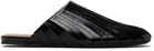 Marni Black Sabot Slip-on Loafers