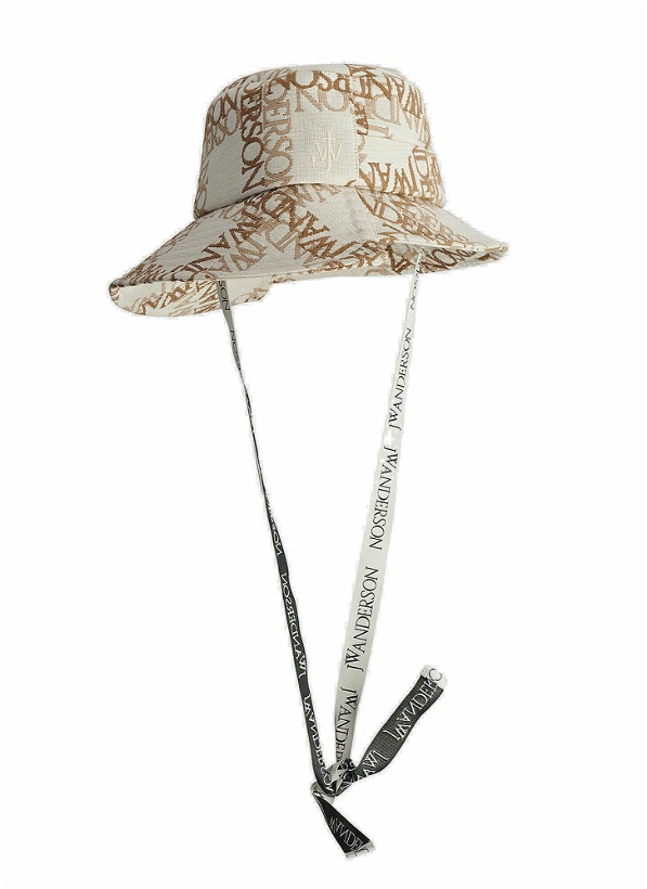 Photo: JW Anderson - Asymmetric Bucket Hat in Beige