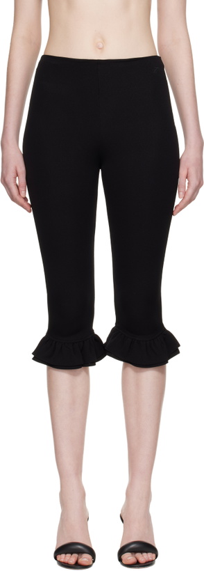 Photo: JACQUEMUS Black 'The Playa bermuda' Trousers