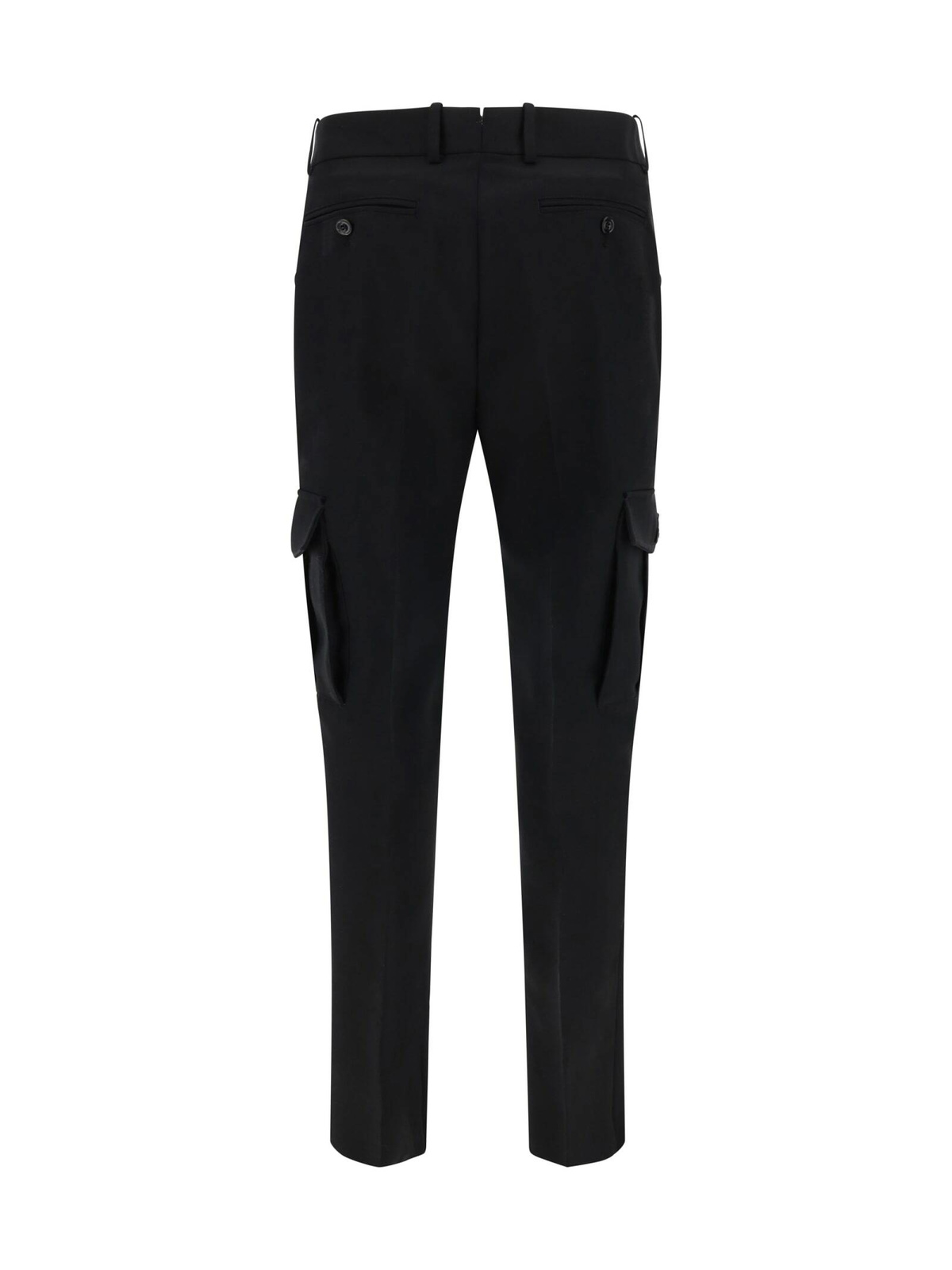 Alexander McQueen Wool Gabardine Trousers