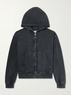 Remi Relief - Cotton-Twill Hooded Blouson Jacket - Gray