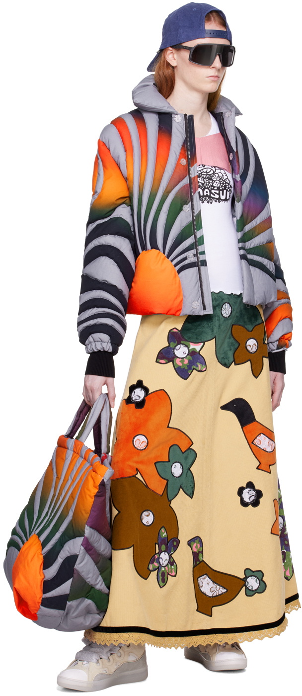 ERL Gray Sunset Down Jacket ERL