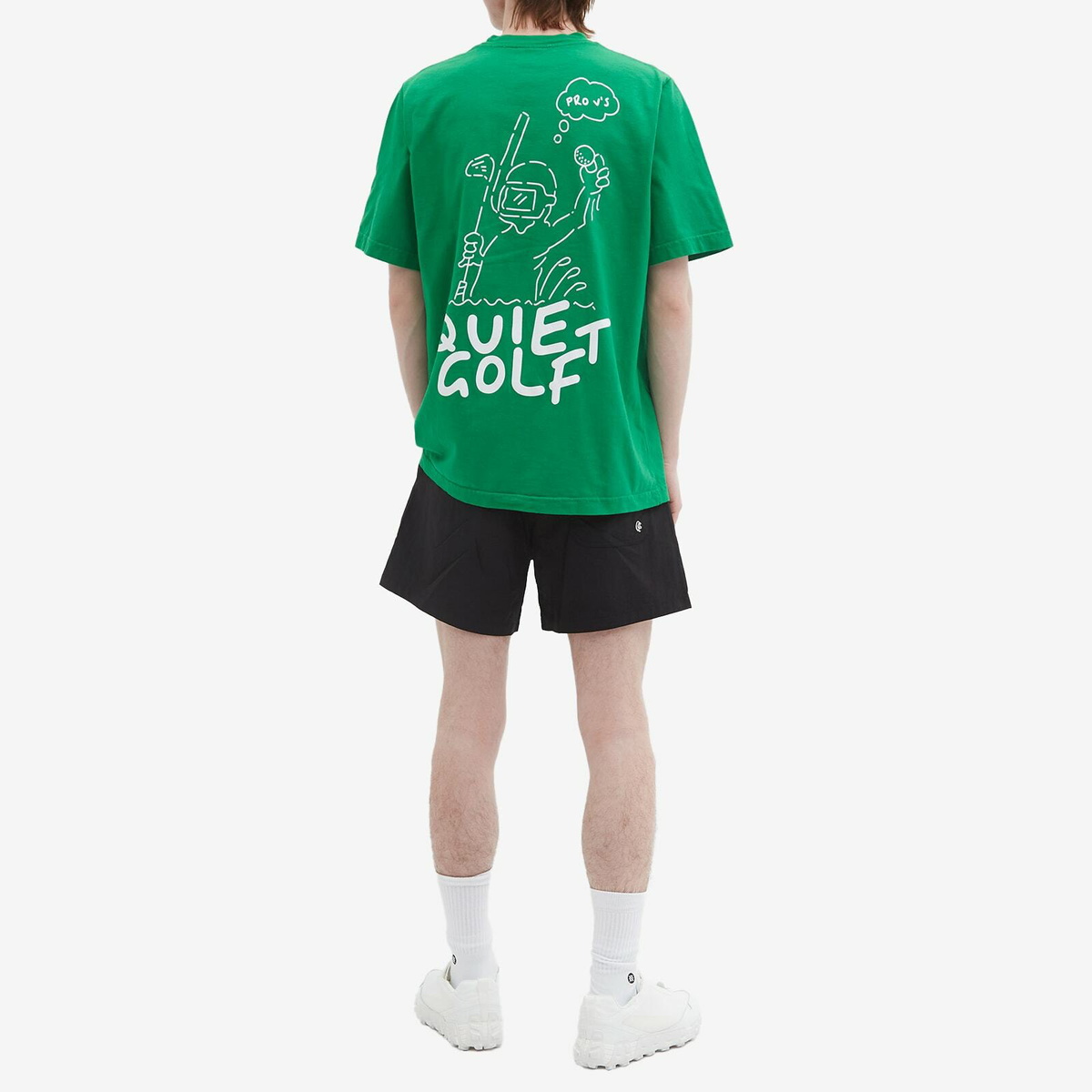Quiet Golf Bent T-Shirt - White