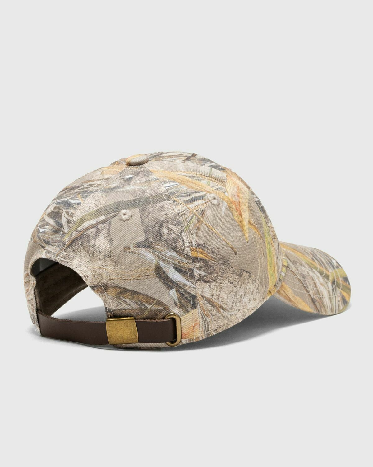Patta Patta Nature Print Canvas Sports Cap Beige Caps