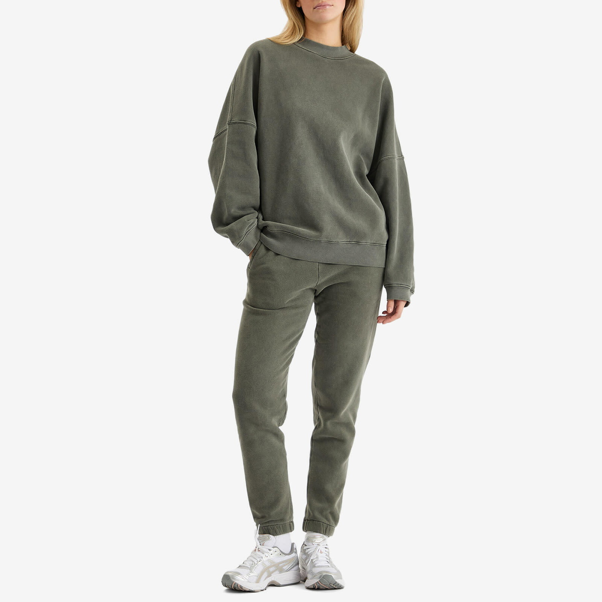 Joah Brown Women's Empire Sweatpants in Washed Sage