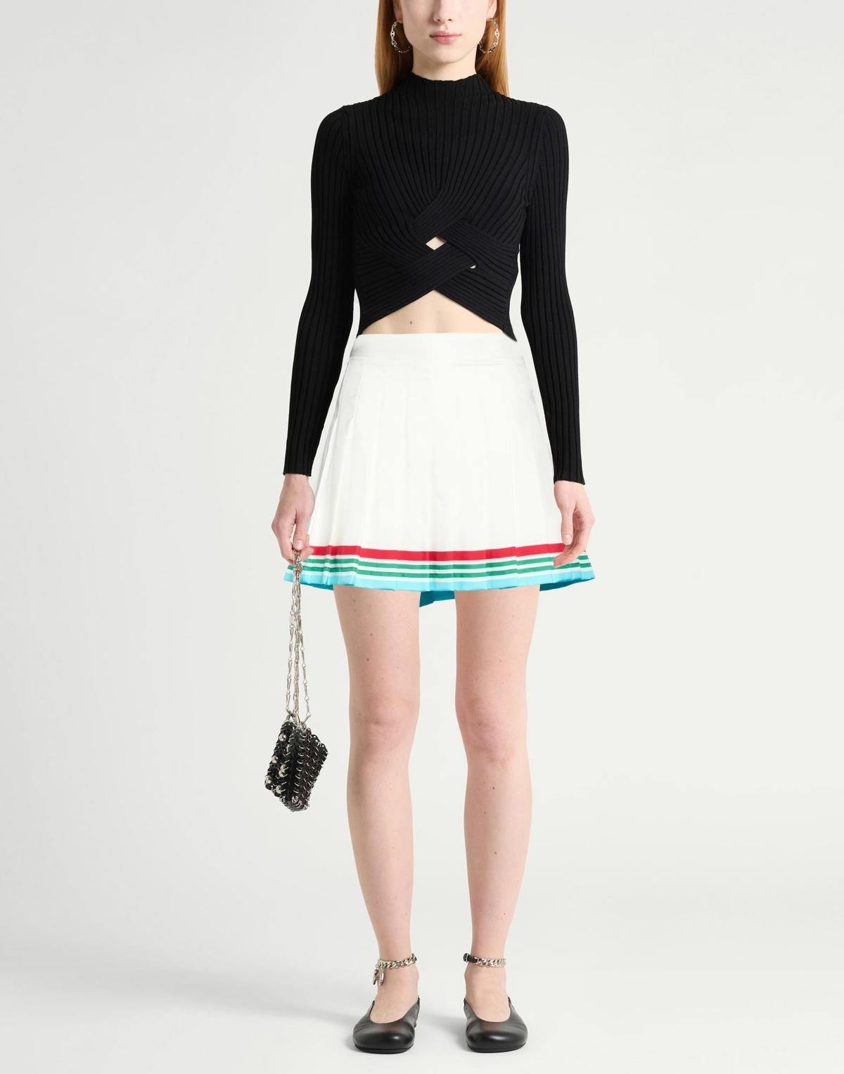 Casablanca Womens Mini skirt in White