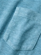 Massimo Alba - Filicudi Slim-Fit Linen Polo Shirt - Blue