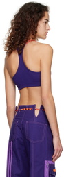 adidas x IVY PARK Purple Scoop Neck Bra