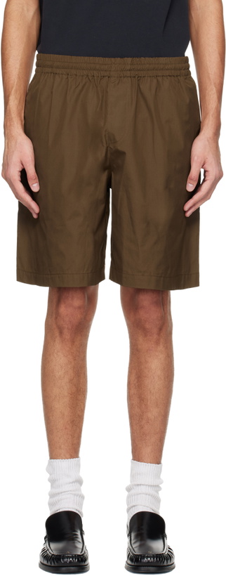 Photo: A.P.C. Brown Cohle Shorts