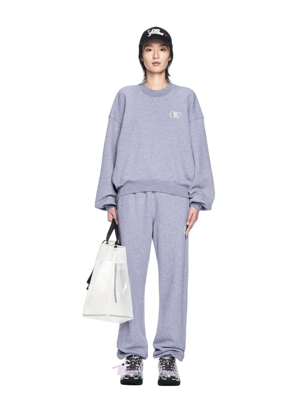 Photo: OFF WHITE Embroidered Ow Sweatshirt