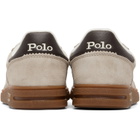 Polo Ralph Lauren Beige Bedford Suede Sneakers