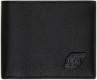 Salvatore Ferragamo Black Signature Logo Wallet
